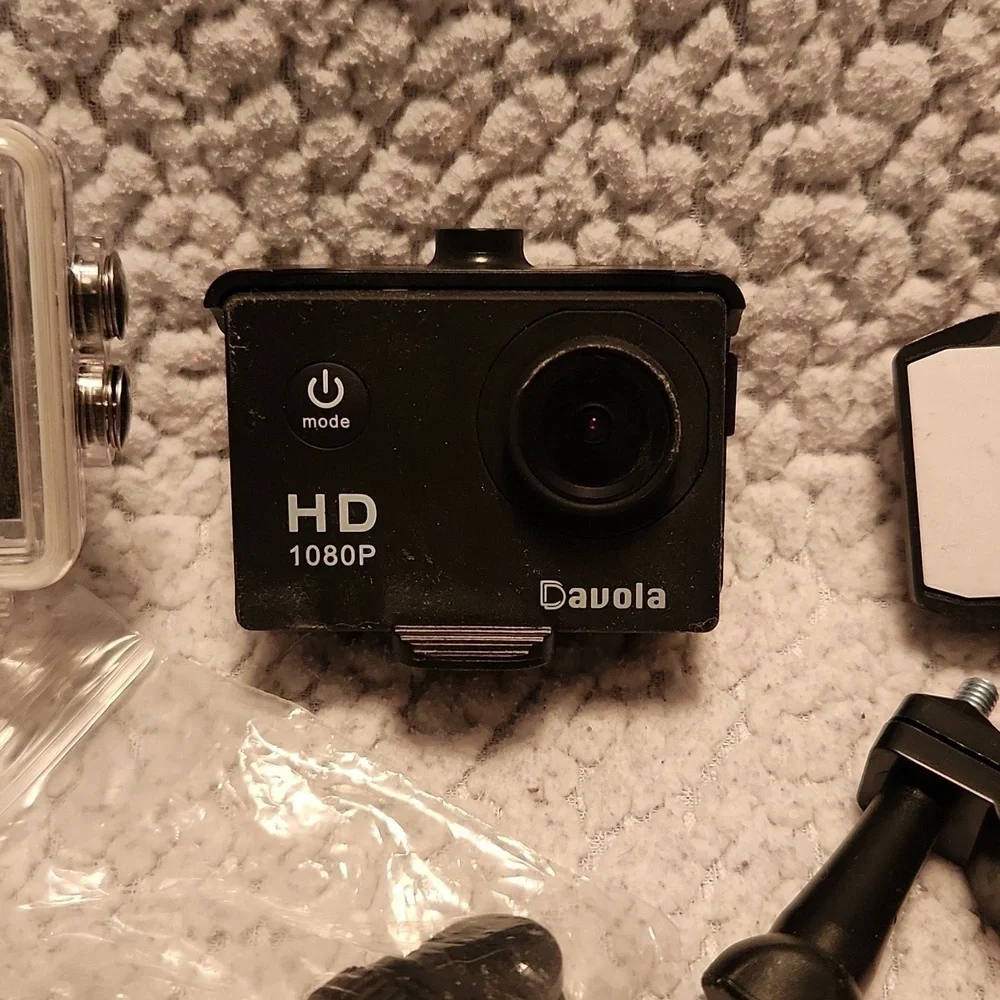 Davola Waterproof Action Camera parts and pieces